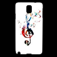 Coque Samsung Galaxy Note 3 Clé de sol en dessin 25