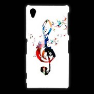 Coque Sony Xpéria Z1 Clé de sol en dessin 25