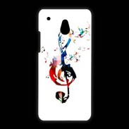 Coque HTC One Mini Clé de sol en dessin 25
