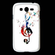 Coque Samsung Galaxy Grand Clé de sol en dessin 25