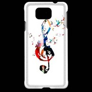 Coque Samsung Galaxy Alpha Clé de sol en dessin 25