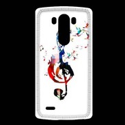 Coque LG G3 Clé de sol en dessin 25