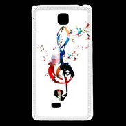 Coque LG F5 Clé de sol en dessin 25
