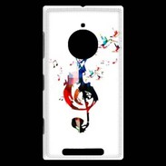 Coque Nokia Lumia 830 Clé de sol en dessin 25