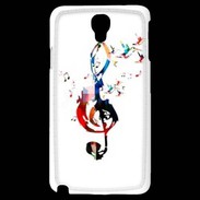 Coque Samsung Galaxy Note 3 Light Clé de sol en dessin 25