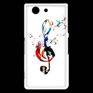 Coque Sony Xperia Z3 Compact Clé de sol en dessin 25