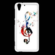 Coque HTC Desire Eye Clé de sol en dessin 25