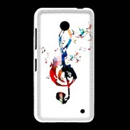 Coque Nokia Lumia 635 Clé de sol en dessin 25