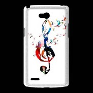 Coque LG L80 Clé de sol en dessin 25