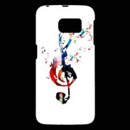 Coque Samsung Galaxy S6 Clé de sol en dessin 25