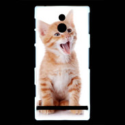 Coque Sony Xperia P Adorable chaton 6