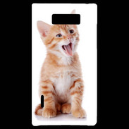 Coque LG Optimus L7 Adorable chaton 6