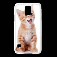 Coque Samsung Galaxy S5 Adorable chaton 6