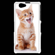 Coque Sony Xperia Z1 Compact Adorable chaton 6