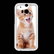 Coque HTC One M8 Adorable chaton 6