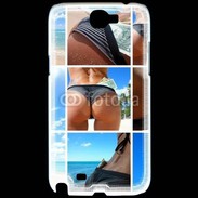 Coque Samsung Galaxy Note 2 Charme multi photos