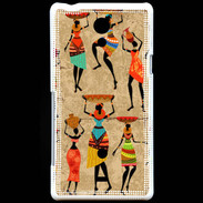 Coque Sony Xperia T Tribu afrique