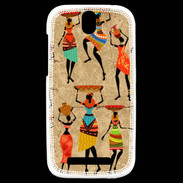 Coque HTC One SV Tribu afrique