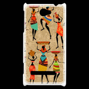 Coque HTC Windows Phone 8S Tribu afrique