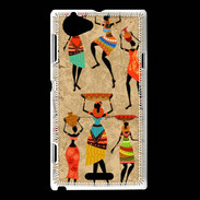 Coque Sony Xperia L Tribu afrique