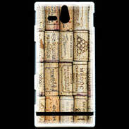 Coque Sony Xperia U Bouchon de bouteille de vin 2