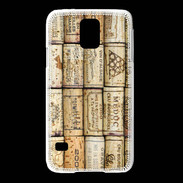 Coque Samsung Galaxy S5 Bouchon de bouteille de vin 2