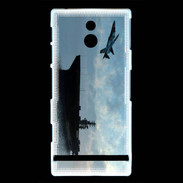 Coque Sony Xperia P Porte avion 1