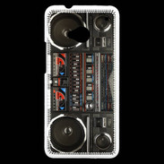 Coque HTC One Poste de musique