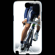Coque Samsung Galaxy Note 2 Coureur Cycliste