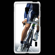 Coque LG F6 Coureur Cycliste