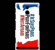 Coque Sony Xperia P Je suis Paris 75
