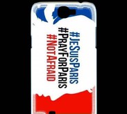Coque Samsung Galaxy Note 2 Je suis Paris 75