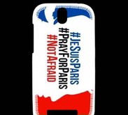 Coque HTC One SV Je suis Paris 75