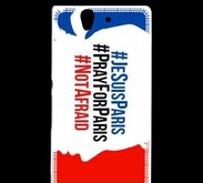Coque Sony Xperia Z Je suis Paris 75