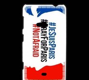 Coque Nokia Lumia 625 Je suis Paris 75