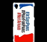 Coque Sony Xpéria Z1 Je suis Paris 75