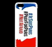 Coque iPhone 5C Je suis Paris 75