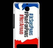 Coque Sony Xperia E1 Je suis Paris 75