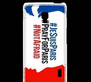 Coque LG F6 Je suis Paris 75