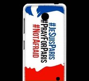 Coque Nokia Lumia 630 Je suis Paris 75
