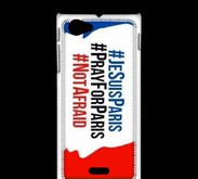 Coque Sony Xpéria J Je suis Paris 75