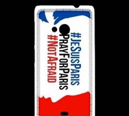 Coque Nokia Lumia 535 Je suis Paris 75