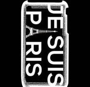 Coque iPhone 3G / 3GS Je suis Paris 85