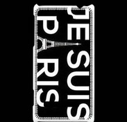Coque HTC Windows Phone 8S Je suis Paris 85