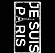 Coque Sony Xperia Z Je suis Paris 85