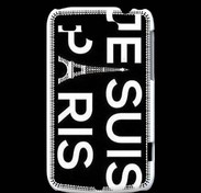 Coque HTC Wildfire G8 Je suis Paris 85