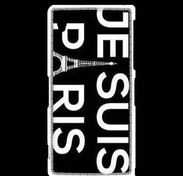 Coque Sony Xperia Z2 Je suis Paris 85
