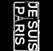 Coque Sony Xperia Z1 Compact Je suis Paris 85