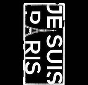 Coque Sony Xperia T3 Je suis Paris 85