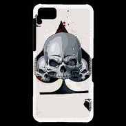 Coque Blackberry Z10 Carte tête de mort pique
